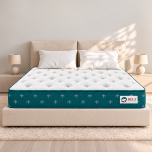 All Products elegant teal quilted mattress display